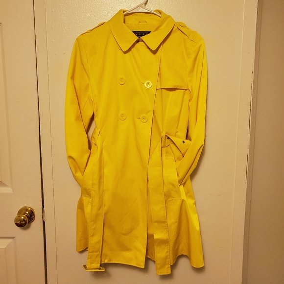 🌞CLEARANCE🌞 Nwt Kenneth Cole Reaction Trenchcoat - Picture 2 of 8